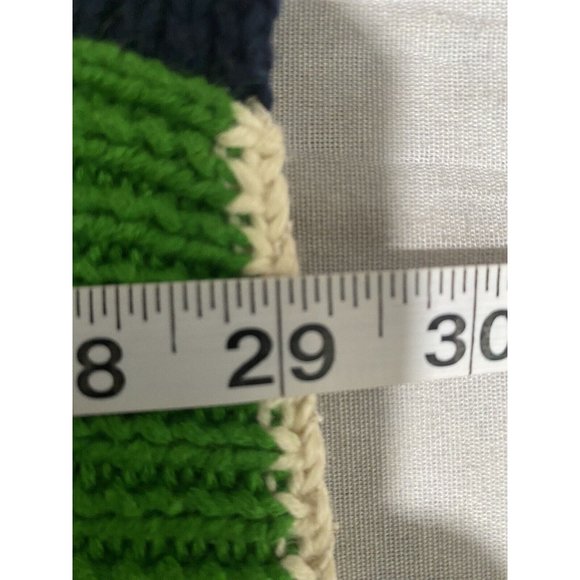 Vintage Marisa Christina Women’s Hand Knitted Sweater women golfer multi small - Picture 6 of 11